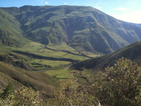 spectacular view on the road home