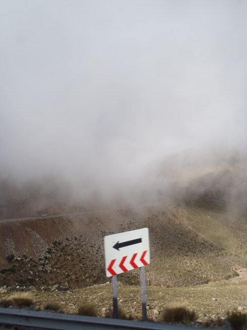 clouded road to salta
