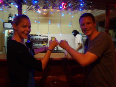 ash, pete and tequila drinking