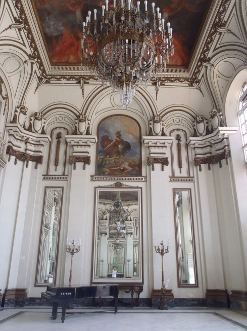 part of the ex-presidential palace